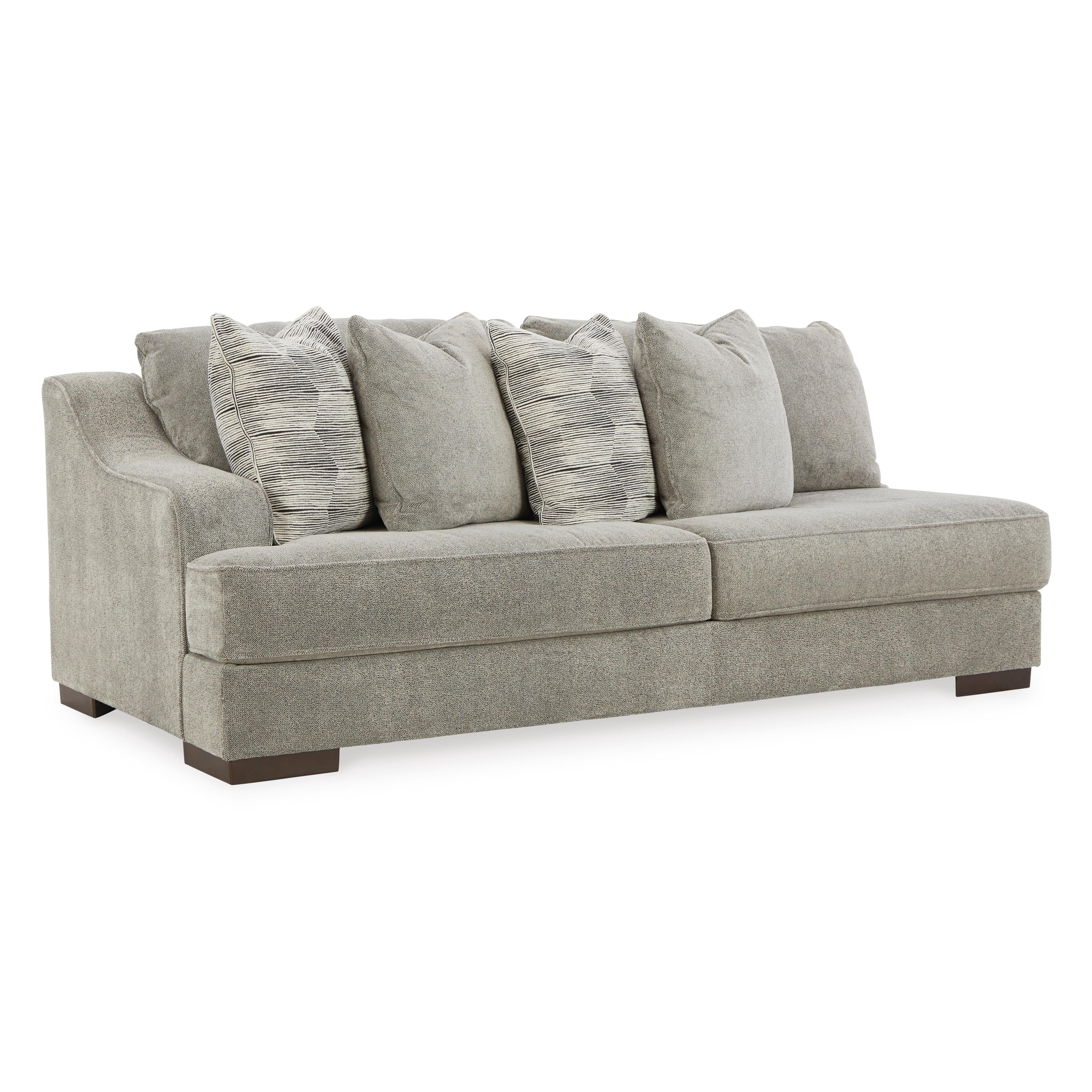 Stylish Bayless 4-Piece Sectional in Elegant Smoke Finish