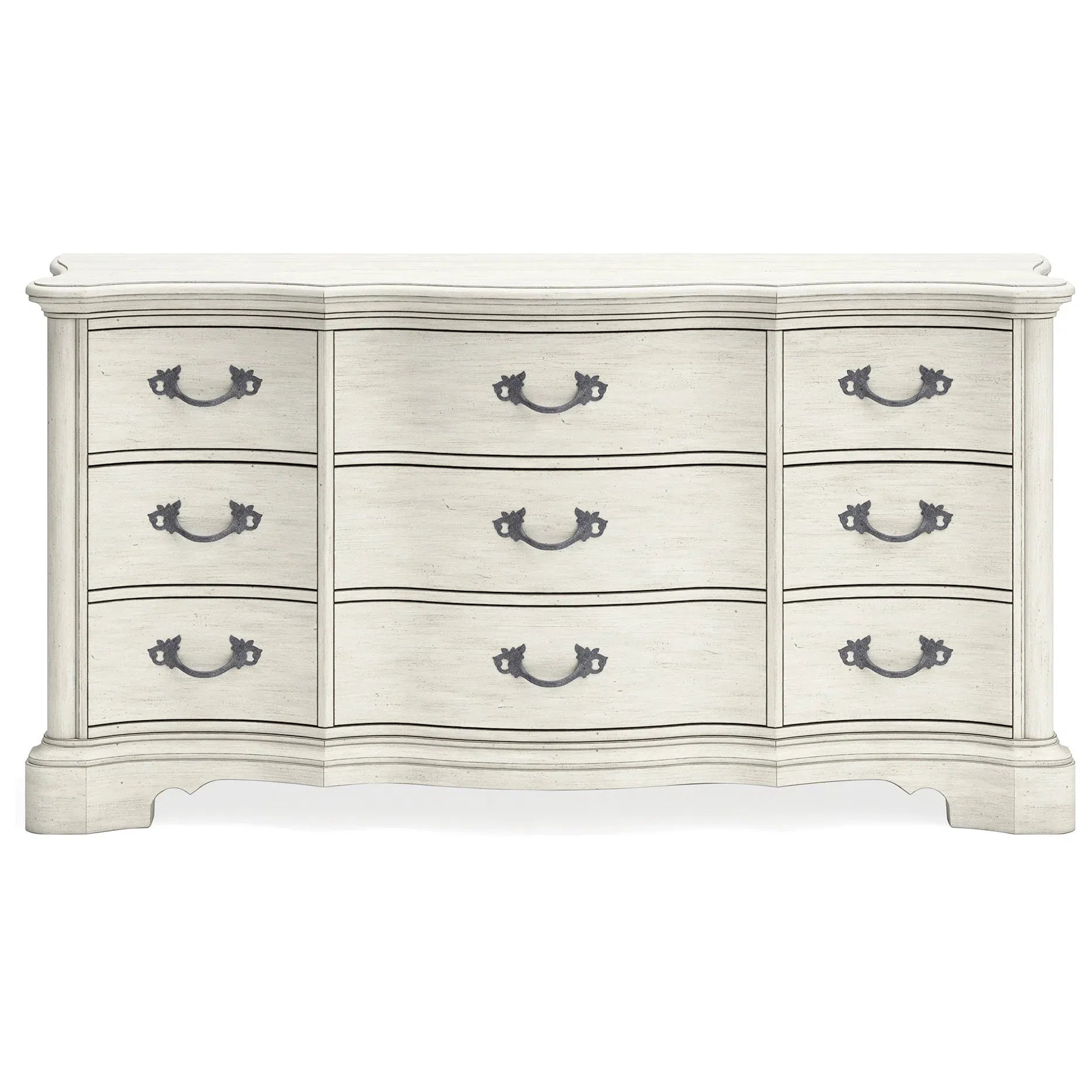 Charming Antique White Arlendyne Bedroom Dresser