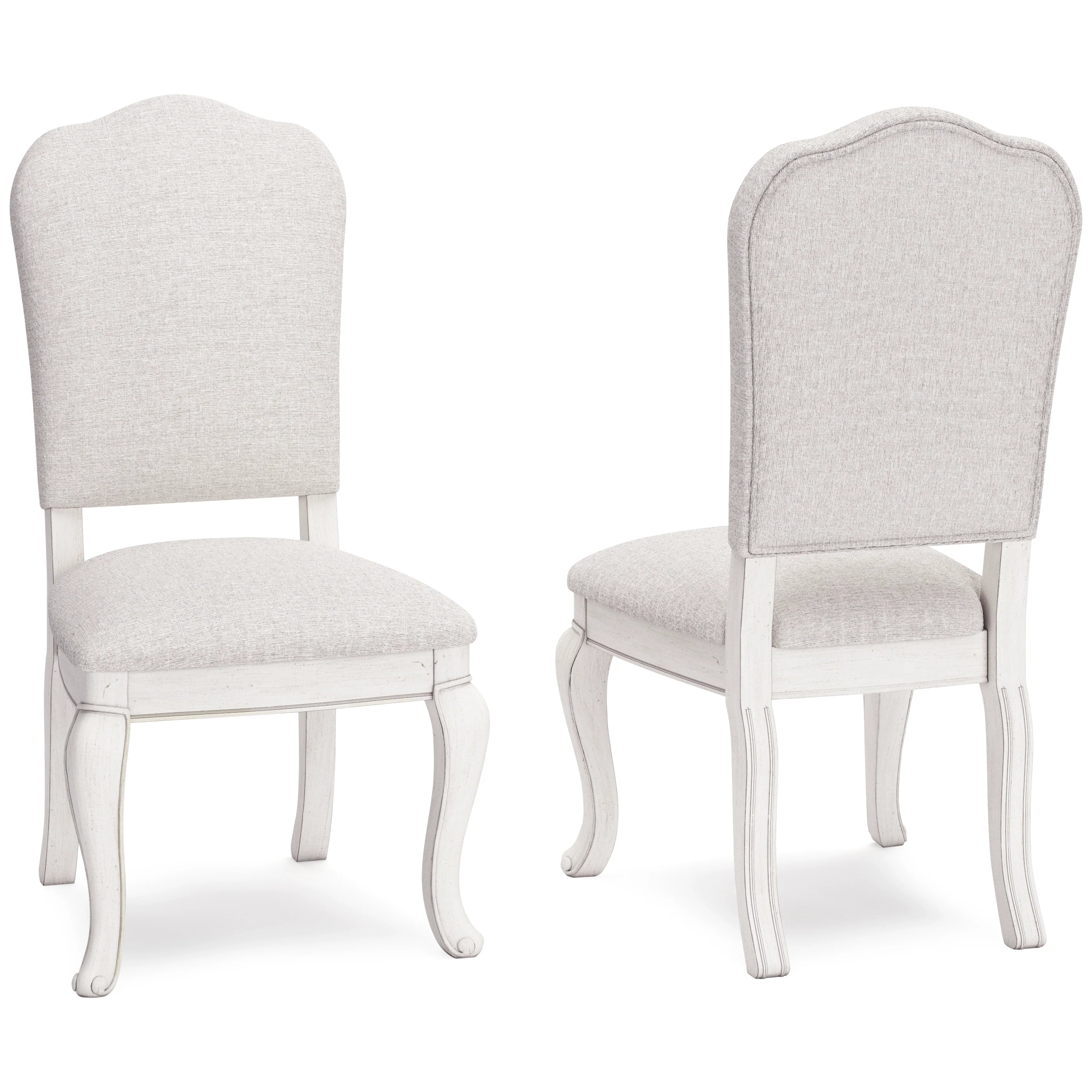 Chic Antique White Arlendyne Dining Chair for Elegant Dining Spaces