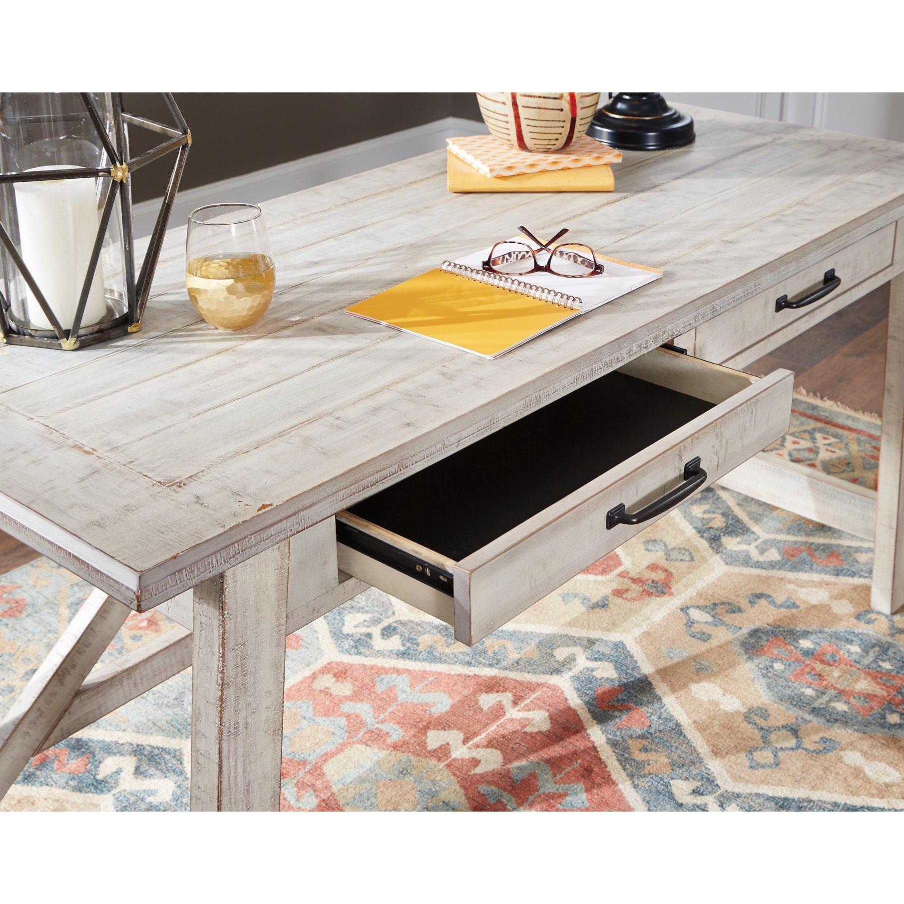 Stylish 60" Carynhurst Home Office Desk for a Productive Workspace