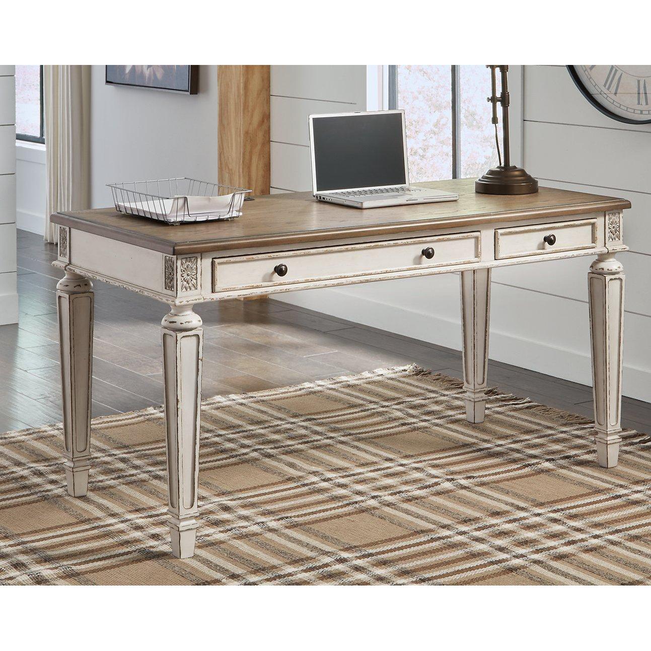 Stylish 60" Realyn Home Office Desk for a Productive Workspace