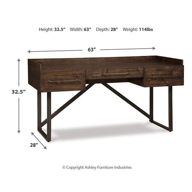 Starmore 63" Stylish Home Office Desk for Enhanced Productivity