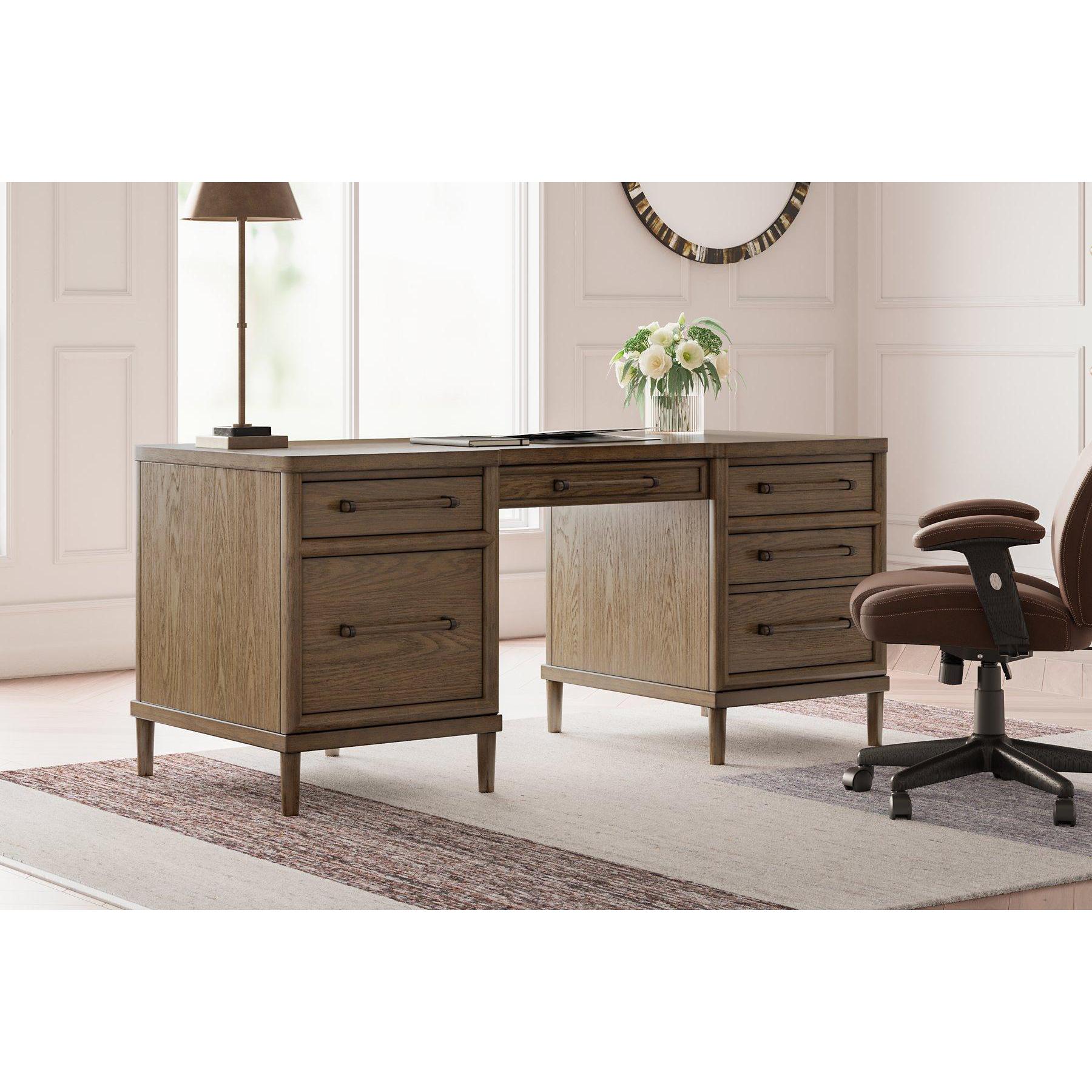 Stylish Roanhowe 68" Work-from-Home Desk