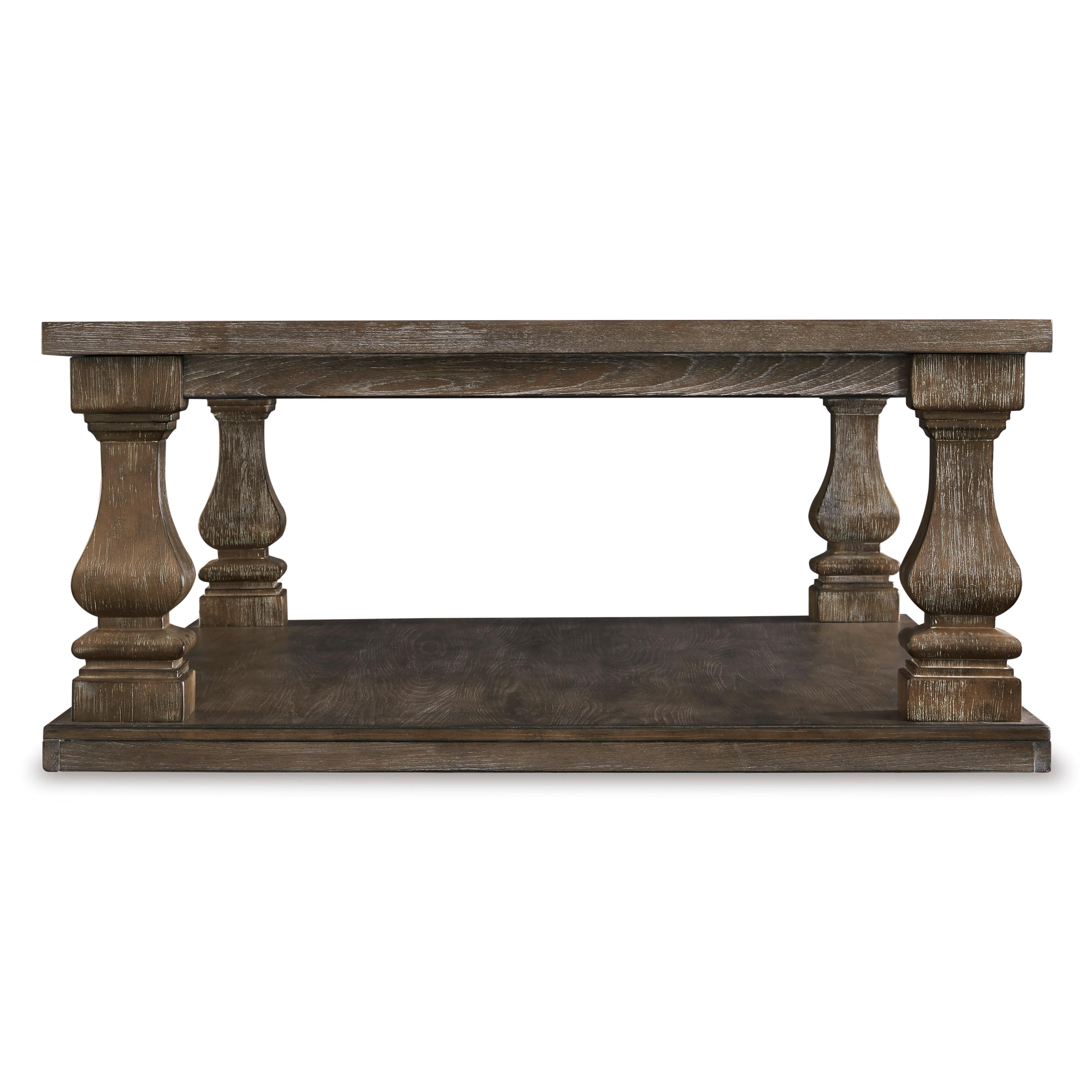 Stylish Johnelle Gray Finish Coffee Table for Modern Living Spaces