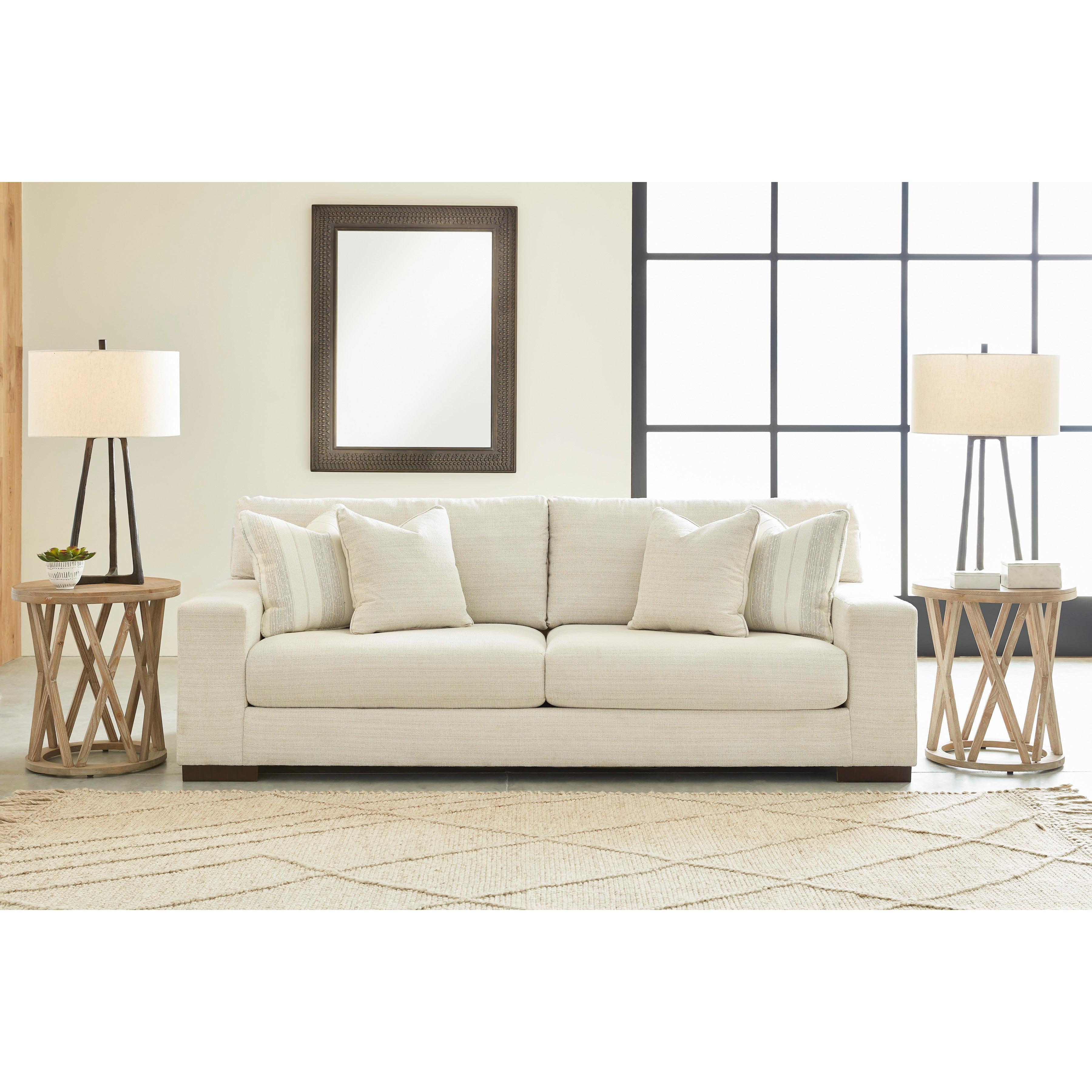 Stylish Maggie 3-Seater Sofa Upholstered in Elegant Birch Fabric