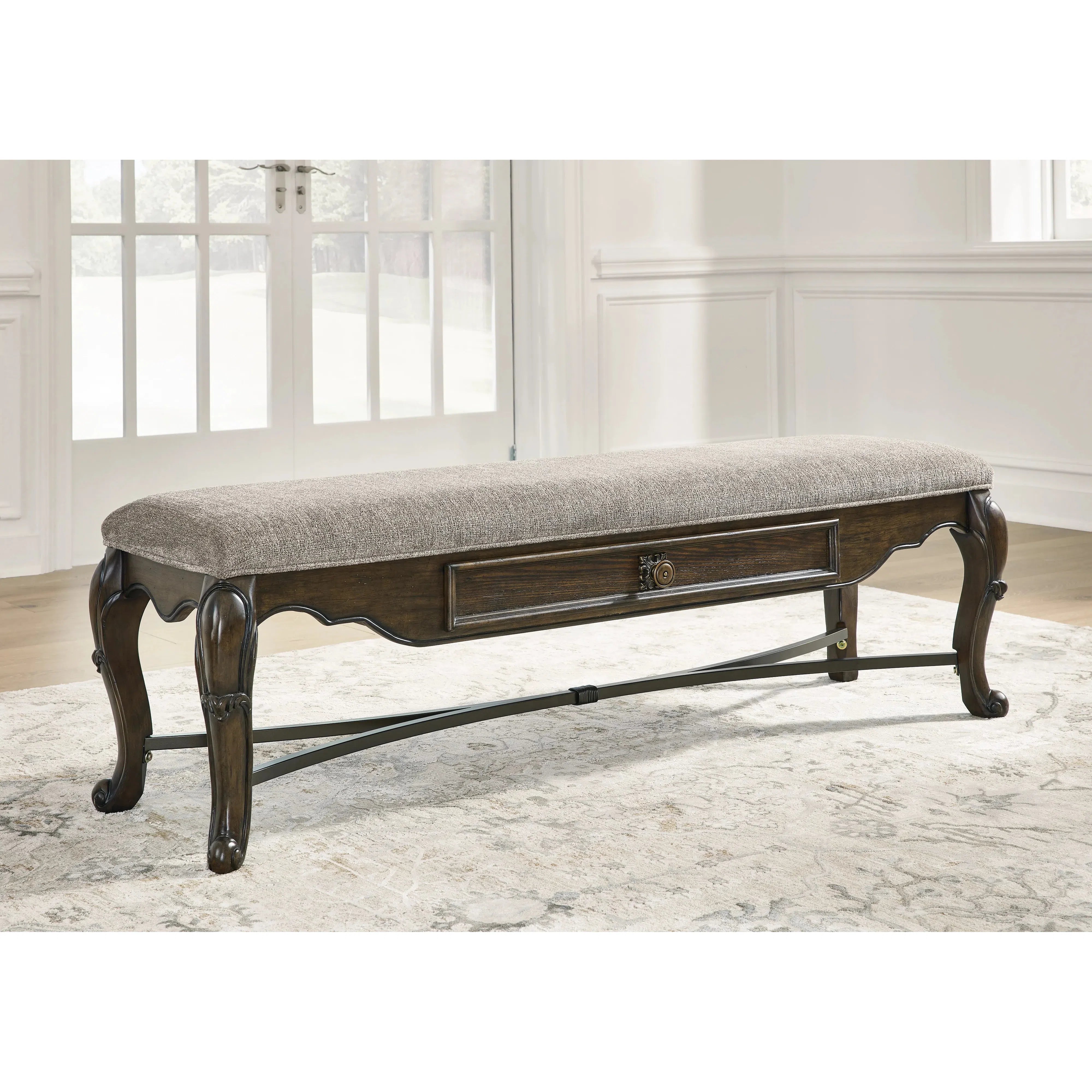 Stylish Maylee Dining Bench for a Chic Eating Space