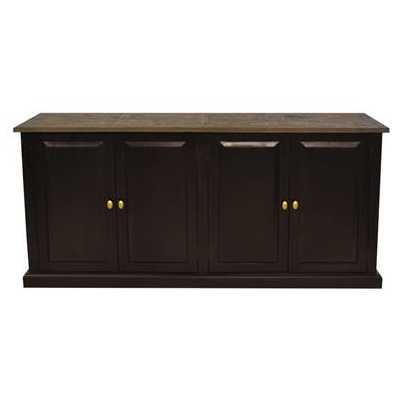 Stunning Venice Buffet 1800mm - Elegant Black and Natural Design