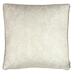 Luxurious Viper Snake Design Pewter Cushion