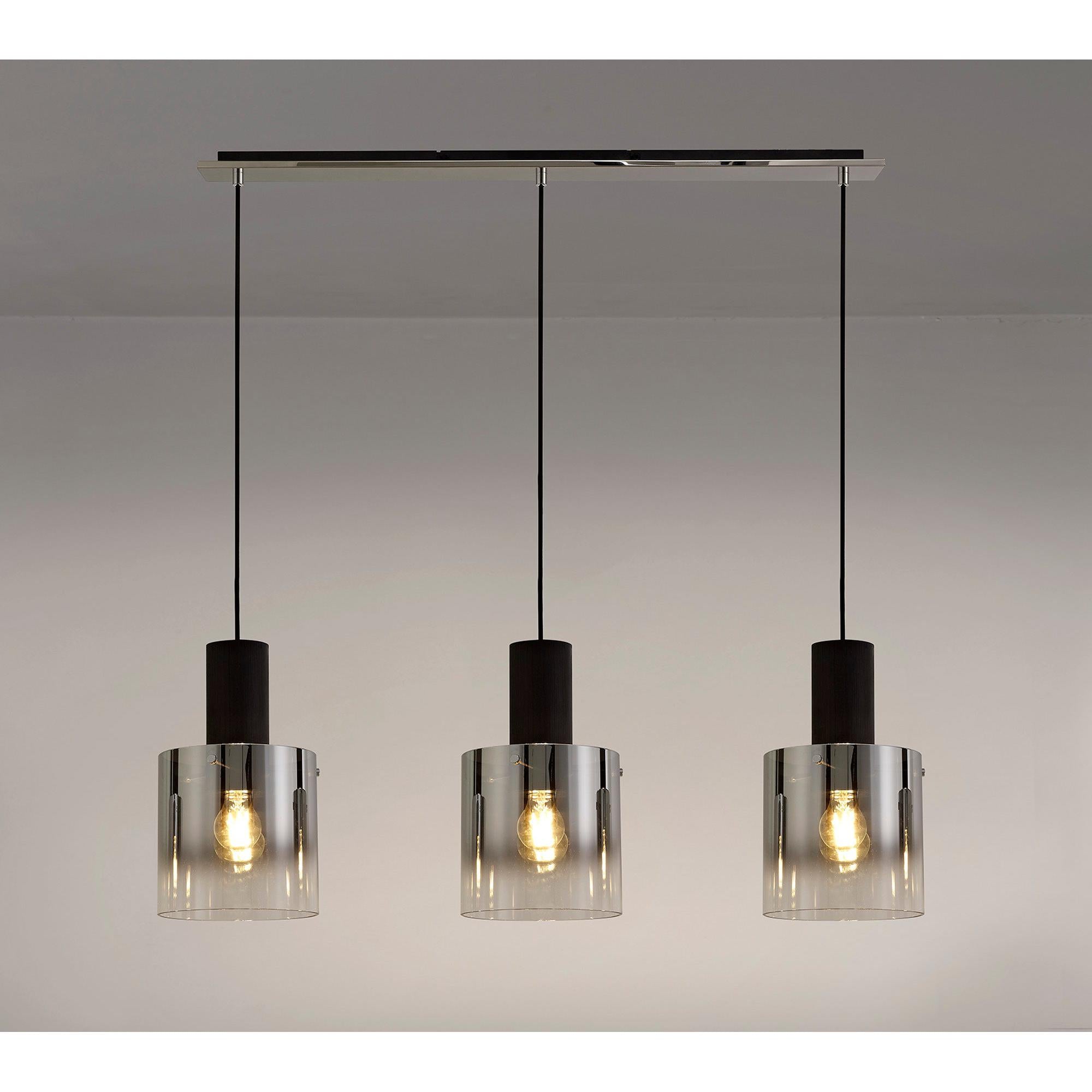 Stylish Brooks 3-Light Linear Pendant Fixture