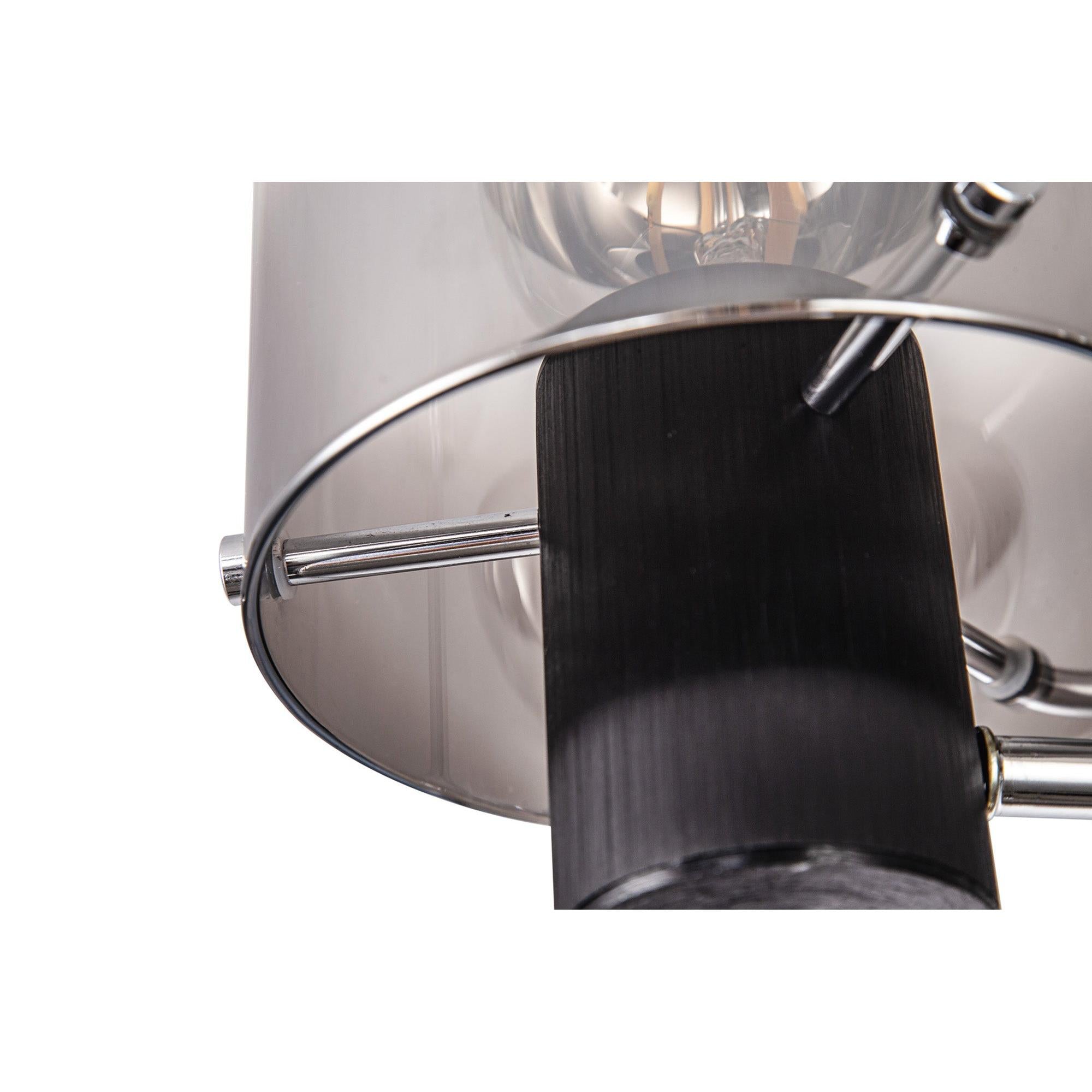 Stylish Brooks 3-Light Semi-Flush Mount Ceiling Fixture