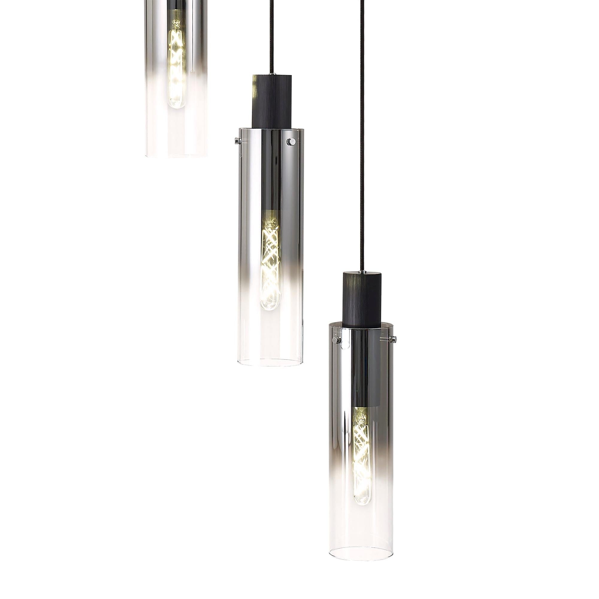 Elegant Brooks Slim 5-Light Round Pendant Fixture