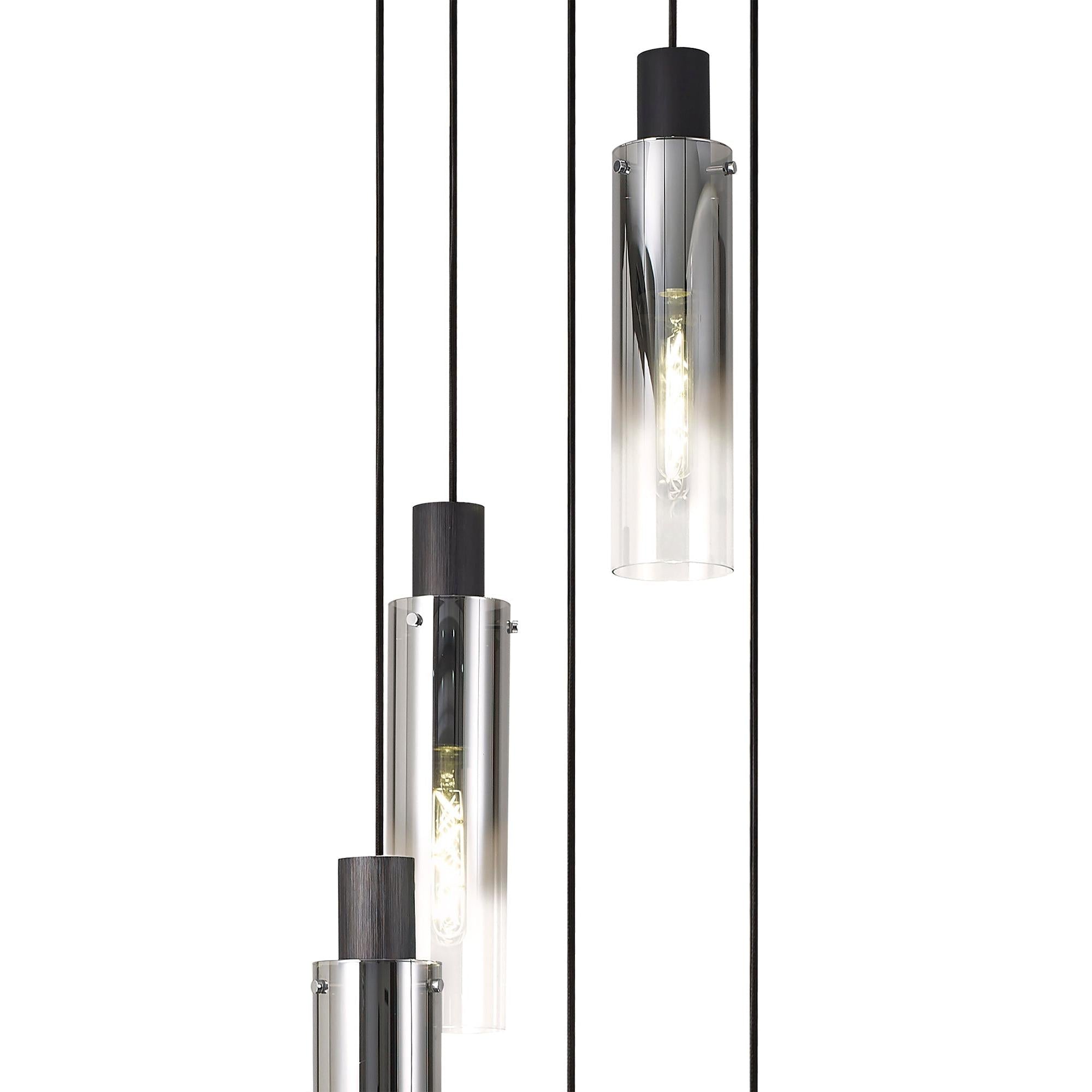 Elegant Brooks Slim 5-Light Round Pendant Fixture