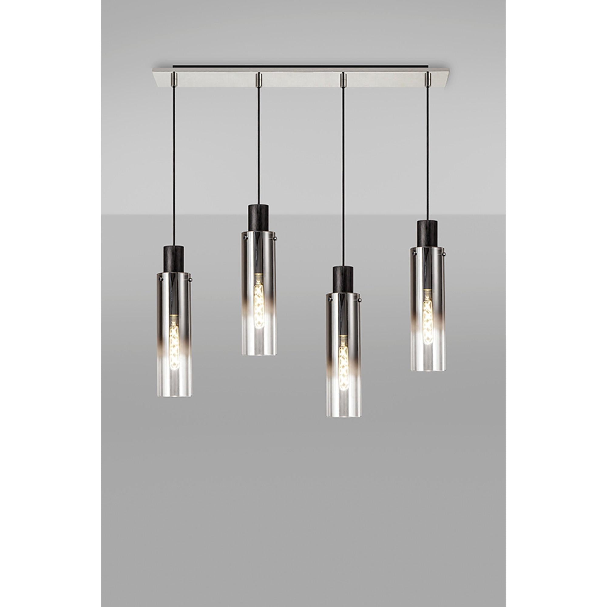 Elegant Brooks 4-Light Slim Linear Pendant