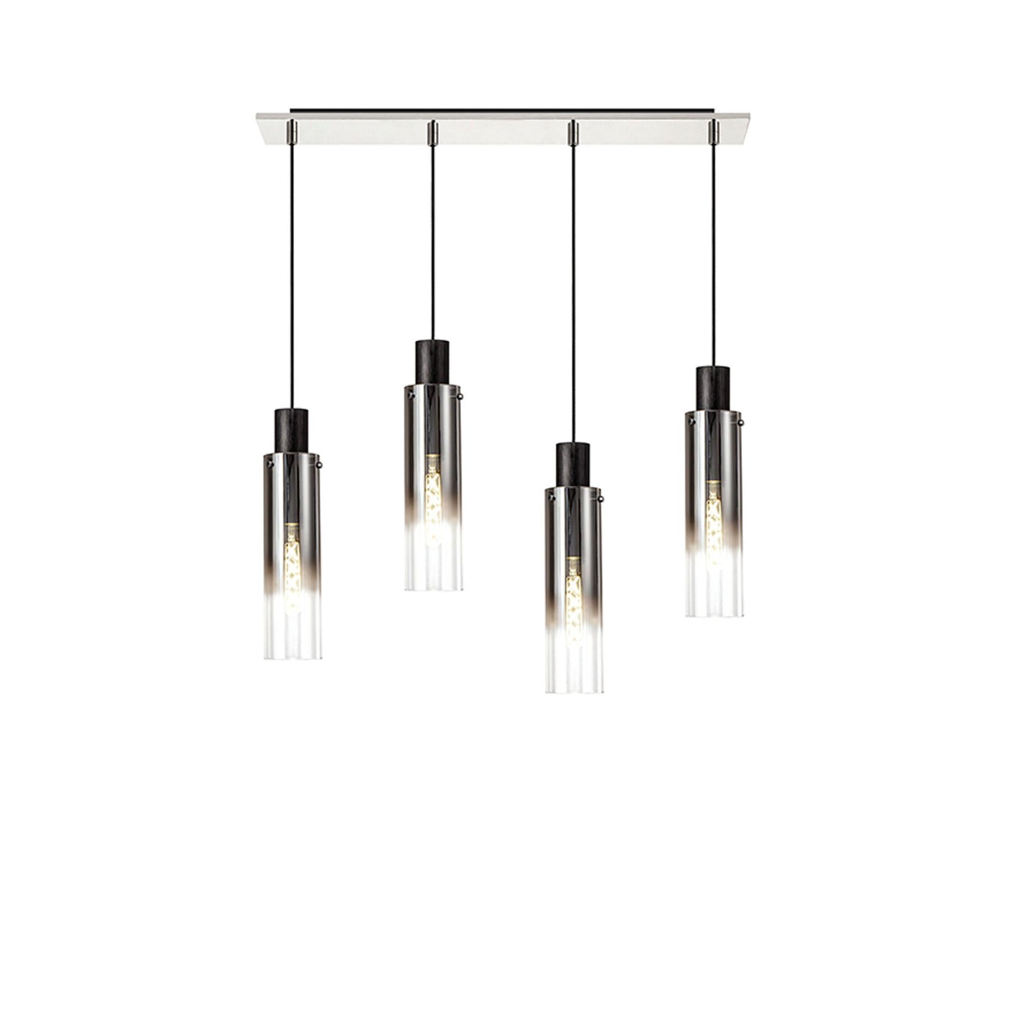 Elegant Brooks 4-Light Slim Linear Pendant