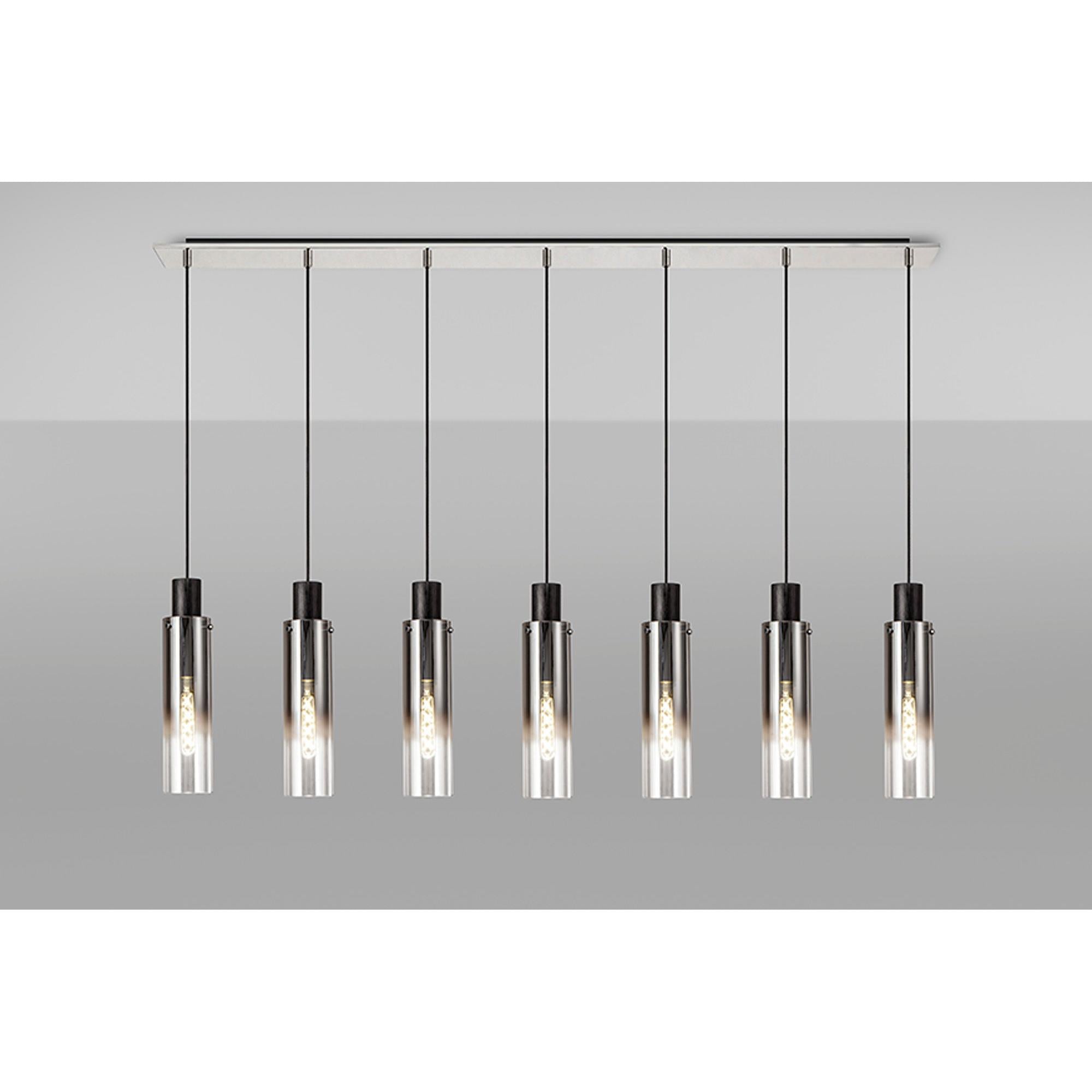 Elegant Brooks Slim 7-Light Linear Pendant