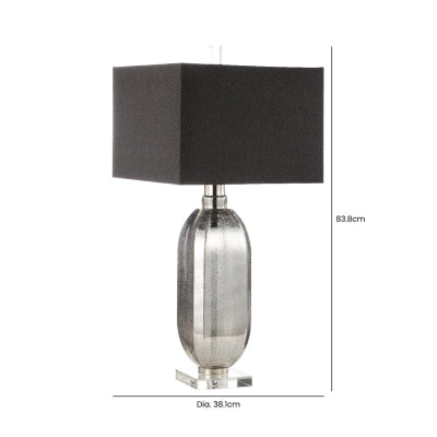 Stunning Aiofe Mercury Glass Table Lamp for Elegant Ambiance